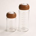 Insulated milk storage bottle