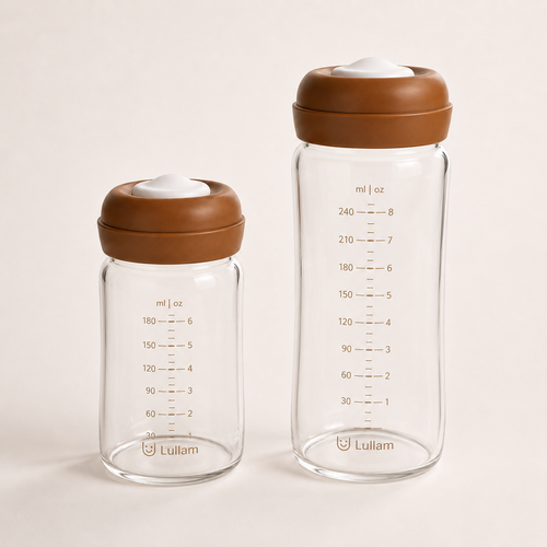 Insulated milk storage bottle