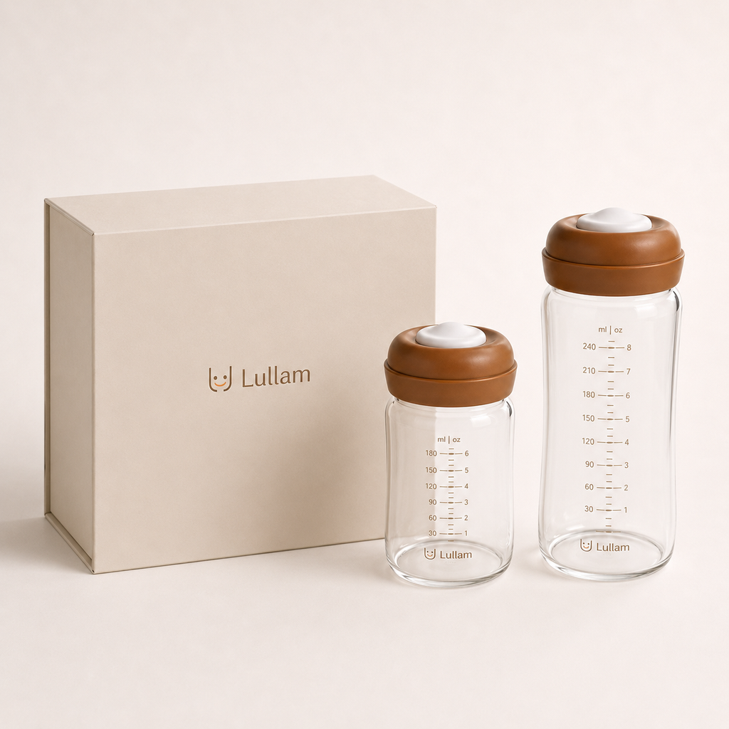 Insulated milk storage bottle