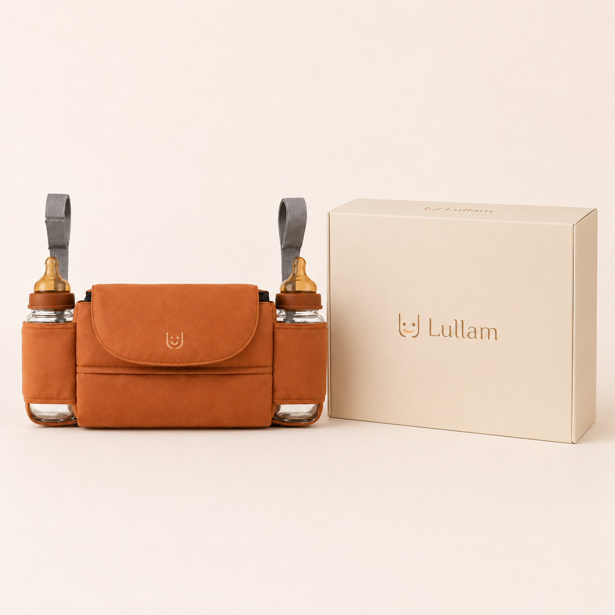 Lullam Soft-Structure Baby stroller storage bag